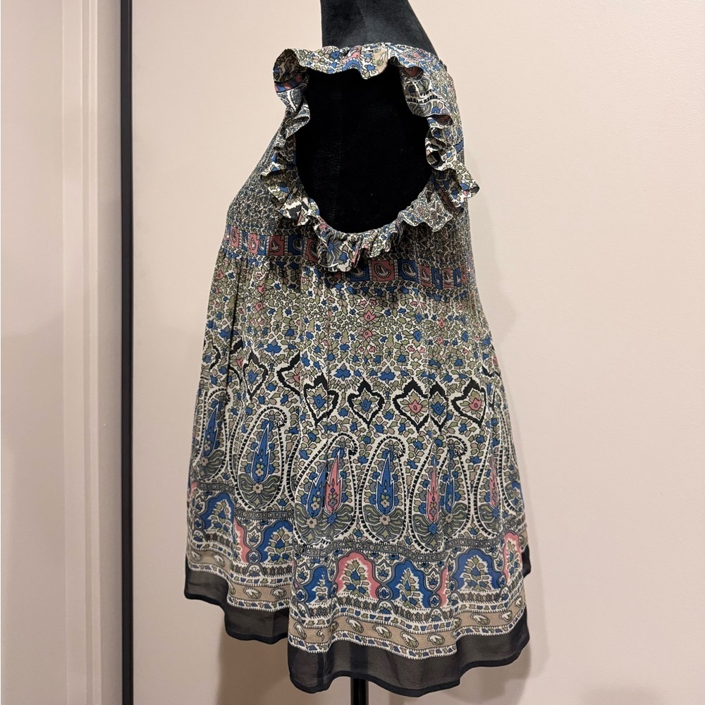 Joie Multicolor Patterned Blouse - Picture 5 of 6